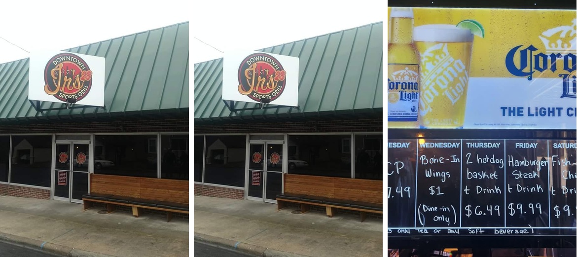 Downtown Jr's 23 Sports Grill Menu