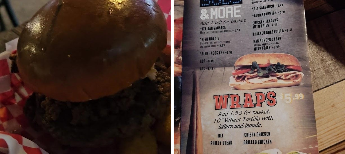 Downtown Jr's 23 Sports Grill Menu